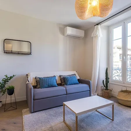 아파트 2 Bavastro - Beau 2 Pieces Lumineux Et Cosy - Climatise *